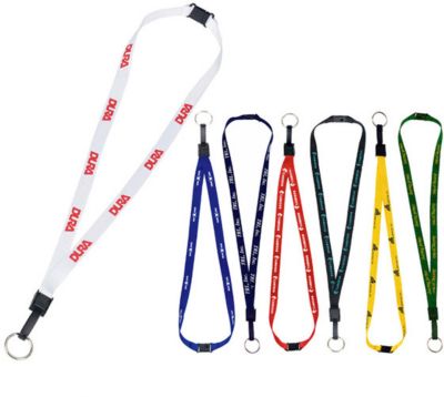 Promotional Giveaways: Breakaway Lanyard With Removable Key Ring 1/2"