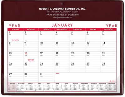 Promotional Desk Pad Calendars | Amsterdam Printing