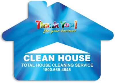 Real Estate Open House Gifts: Full Color House Magnet