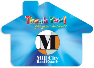 Real Estate Promotional Products: Full Color House Magnet