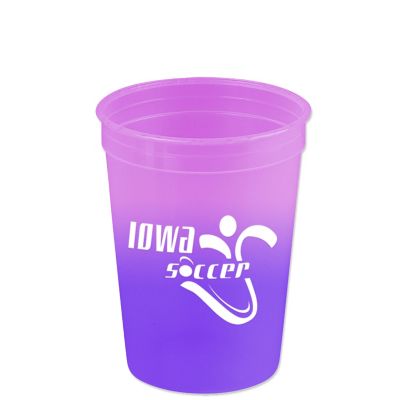 Custom Printed Stadium Cups: Cool Color Change Cup 12 oz