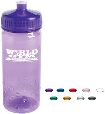 Customized Slim Fit Water Bottles with Push-Pull Lid (24 Oz., Screen Print)