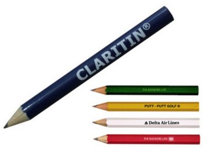 Promotional Pens: Round Golf Pencil #2 Lead