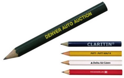 American Made Promotional Items: Hex Golf Pencil #2 Lead