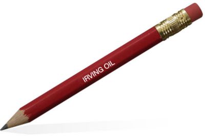 Hex Golf Pencil With Eraser #2 Lead