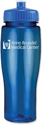 Custom Drinkware: Contour Bottle Translucent 24 oz
