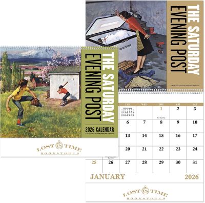 Custom Calendars: Saturday Evening Post Spiral Wall Calendar