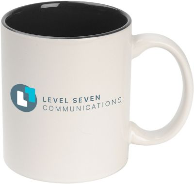 Mugs: Ceramic Color Accent Mug 11 oz
