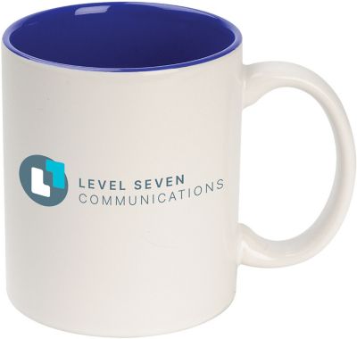 Mugs: Ceramic Color Accent Mug 11 oz