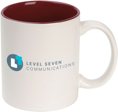Mugs: Ceramic Color Accent Mug 11 oz