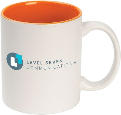Mugs: Ceramic Color Accent Mug 11 oz