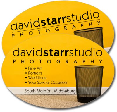 Custom Business Stickers: Full Color Oval Labels 2 x 3