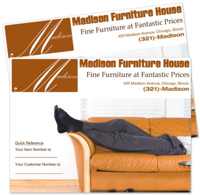 Custom Business Stickers: Full Color Rectangle Label 4 x 3