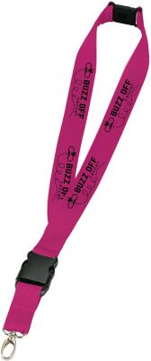 Breast Cancer Awareness Merchandise: Hang In There Lanyard 1"