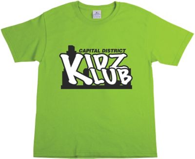 Custom Printed T-Shirts: Screen Printed Youth 100% Cotton Colored T-Shirt