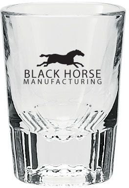 Custom Drinkware: Clear Shot Glass 2 oz