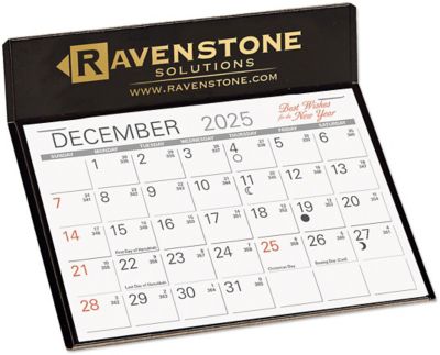 Stand Up Desk Calendars 2026 | Promotional Easel Calendars