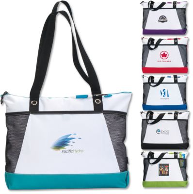 Custom Zipper Tote Bags: Venture Business Tote