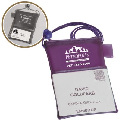 Giveaways: Trade Show Badge Holder