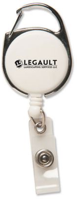 Giveaways: Carabiner Secure-A-Badge