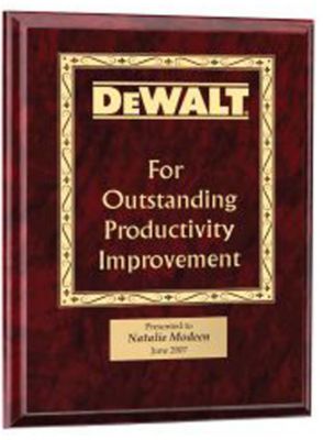 All Products: Awards Wood Plaque