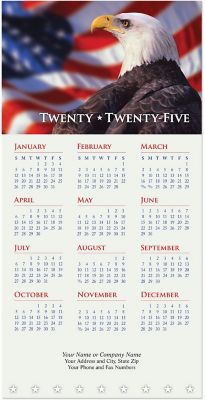 Custom Imprinted Patriotic Calendar | Amsterdam Printing