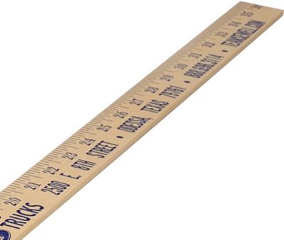 36 Wood Yardsticks (Custom) - Rulers