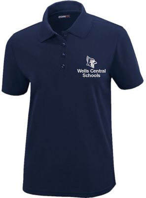 Custom Polo & Golf Shirts: Core 365 Ladies Embroidered Performance Polo Shirt