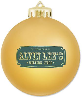 Cozy Home Promotional Products: Satin Finished Round Ornament