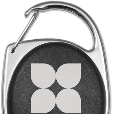 Badge - Retractable Reel - White/Silver [ea] – Blackbird and Violet