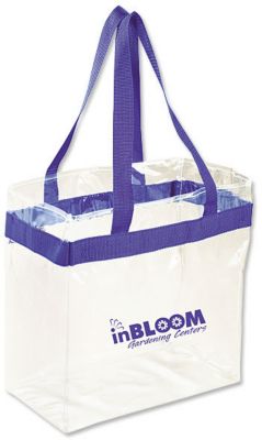 Custom Tote Bag | Promotional Bags: Clear Stadium Totes