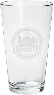 Personalized Pint Glasses: Reusable Full Color Mixing Glass 16 Oz