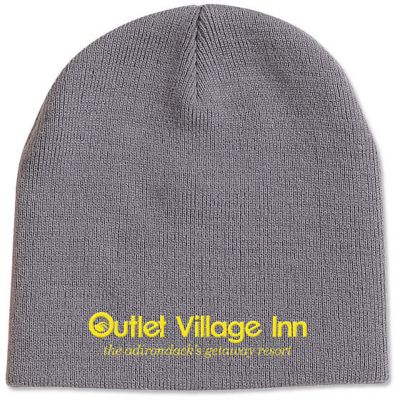 Business Caps and Hats: Embroidered Knit Beanie