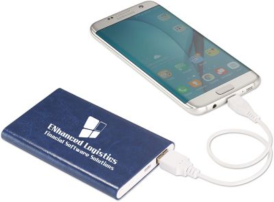 Promotional Tech Gifts: UL Listed Abruzzo 4,000 mAh Power Bank