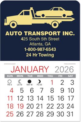 Office: Flatbed Tow Truck Value Stick Calendar
