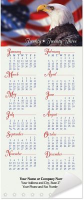 Patriotic Magnetic Economy Calendar | Amsterdam Printing