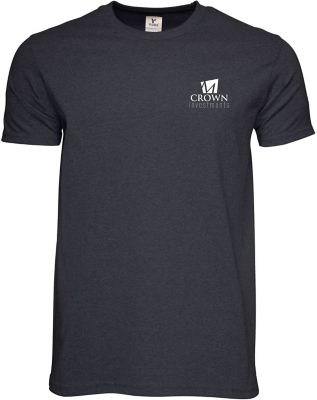 Basic Tees: Screen Printed 50/50 Vintage Lightweight T-Shirt