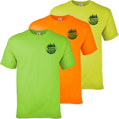 Screen Printed Vintage Lightweight Neon T-Shirt