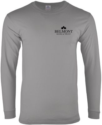 Basic Tees: 100% Cotton Long Sleeve T-Shirt