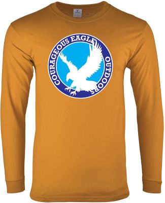 Custom Long Sleeve T-Shirts: Full Color Mens Long Sleeve 100% Cotton T-Shirt