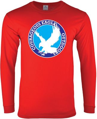 Custom Long Sleeve T-Shirts: Full Color Mens Long Sleeve 100% Cotton T-Shirt