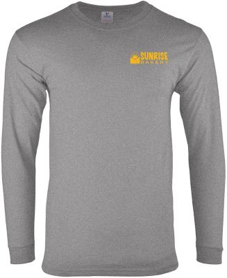 Custom Long Sleeve T-Shirts: Screen Printed 100% Cotton Long Sleeve T-Shirt
