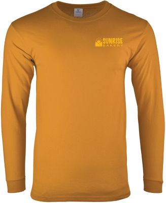 Custom Long Sleeve T-Shirts: Screen Printed 100% Cotton Long Sleeve T-Shirt