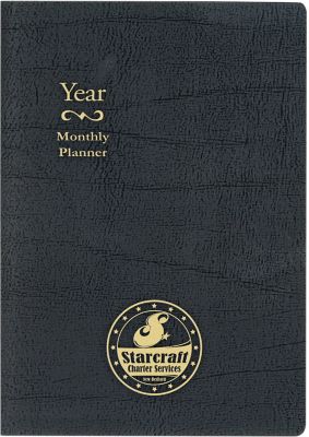 Calendars & Planners: Greystone Monthly Desk Planner
