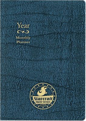 Calendars & Planners: Greystone Monthly Desk Planner