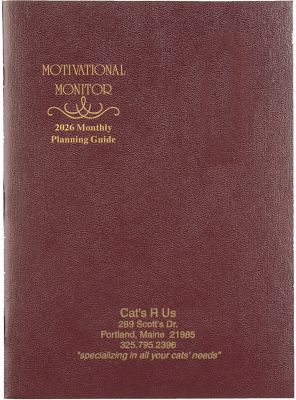 Planners: Motivational Monthly Desk Planner
