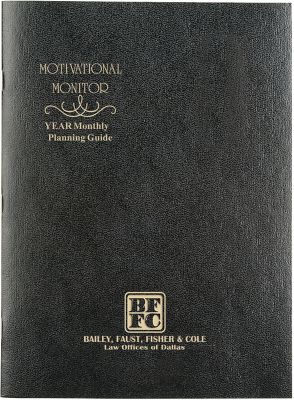 Planners: Motivational Monthly Desk Planner