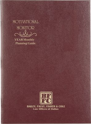 Planners: Motivational Monthly Desk Planner