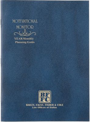 Planners: Motivational Monthly Desk Planner