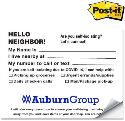 Full Color Promo Items: Business Cards, Magnets, & More: Full Color Post-it® Notes 4 x 3 - 50 Sheet Pad